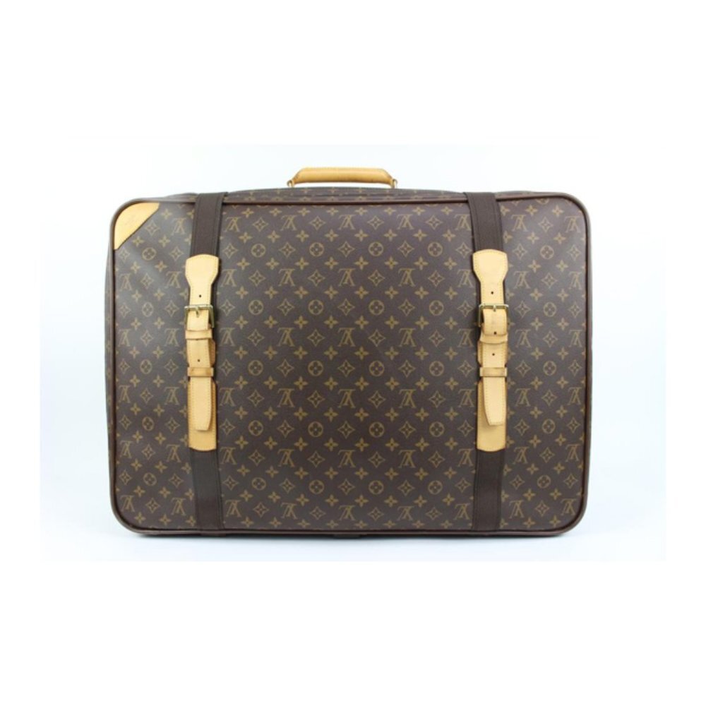 Louis Vuitton XL Monogram Satellite 70 Suitcase Trunk Luggage 99lk33s